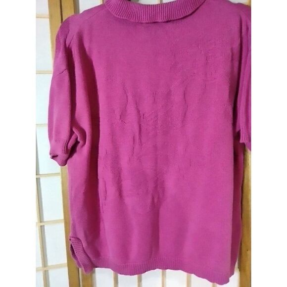 VTG Halston Lg Collared Sweater - Picture 6 of 16